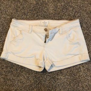 Hollister light khaki shorts